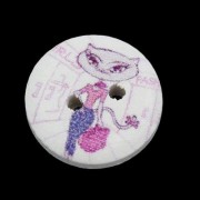 Bouton fantaisie 15mm
