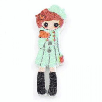 Bouton fantaisie 35mm x 12mm