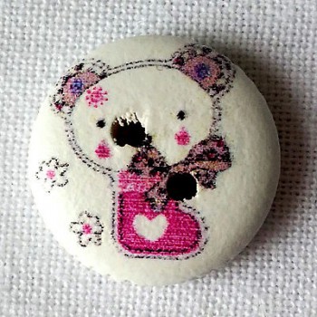 Bouton bois Enfant