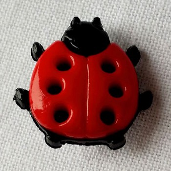 Bouton Coccinelle