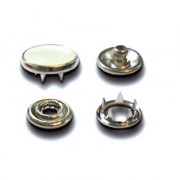 Boutons pression Nacrés
