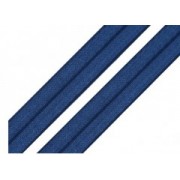 Biais jersey Marine
