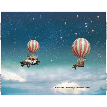 Panneau jersey Stenzo "Voyage en ballon"