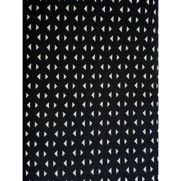 Jersey "Géométrique" noir Jersey "Géométrique" noir