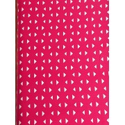 Jersey "Géométrique" rouge