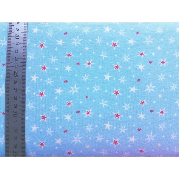 Sweat bouclette "Dans les étoiles" bleu Sweat bouclette "Dans les étoiles" bleu