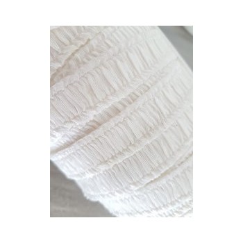 Elastique fantaisie blanc