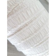 Elastique fantaisie blanc