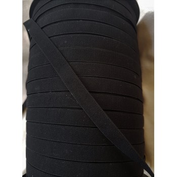 Elastique plat noir